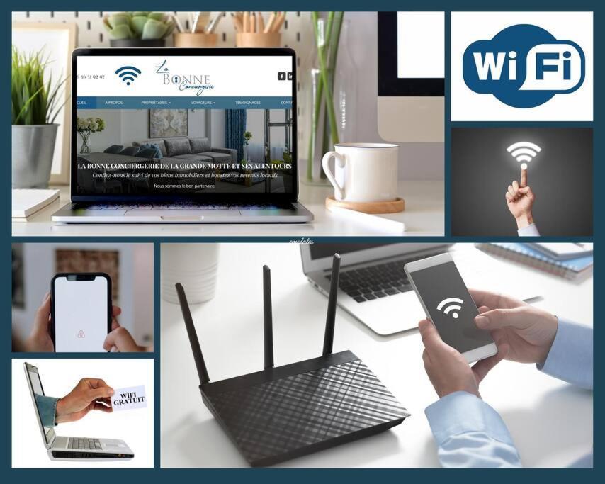 Apartment Cap Sur Le Sud * Vue * Clim * Parking * Wifi * Couchant * *